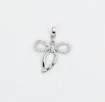 Embellished 14K Gold Plated Bow Charms