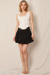 Addy Bubble Hem Skirt