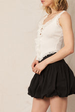 Addy Bubble Hem Skirt