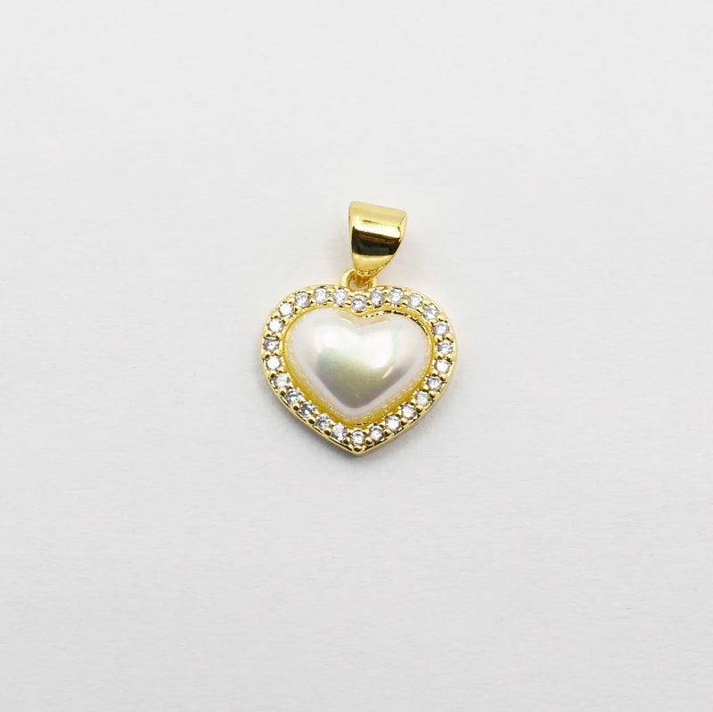Embellished Heart Charms