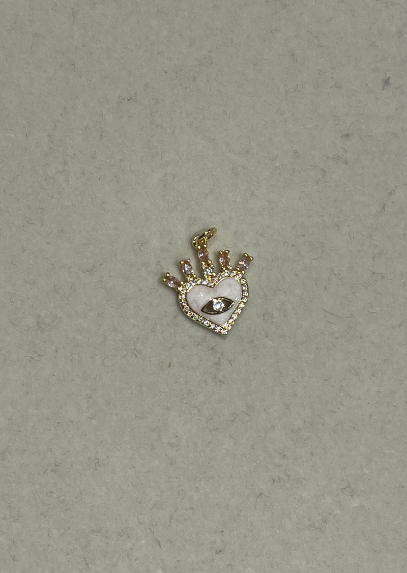 Embellished Heart Charms
