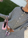 Charlie Striped Cardigan