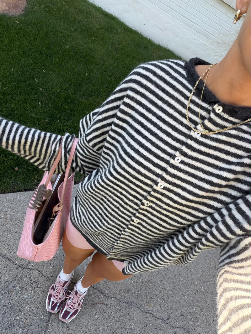 Charlie Striped Cardigan