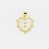 Embellished Heart Charms