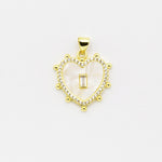 Embellished Heart Charms
