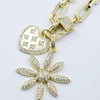 Margarita Heart Charm Necklace