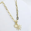 Margarita Heart Charm Necklace