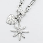 Margarita Heart Charm Necklace