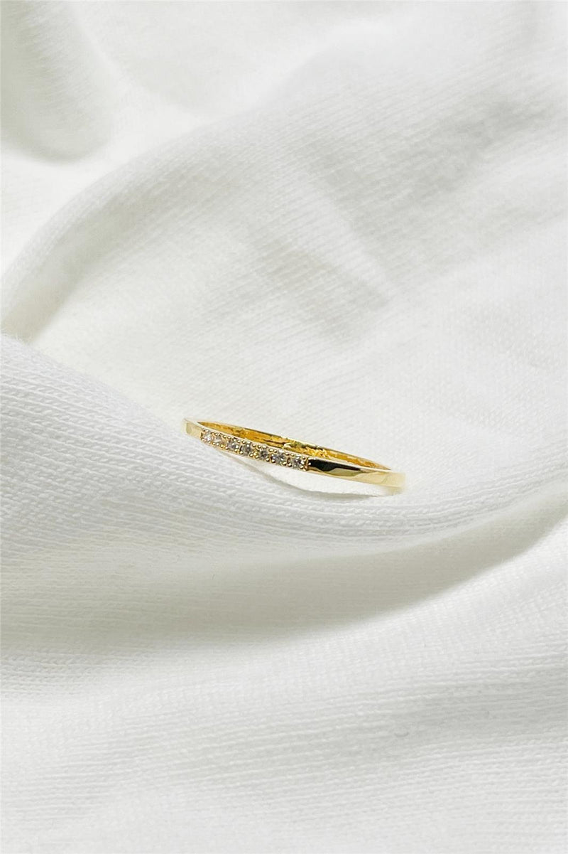 Cleo Slim Ring - 18K Gold