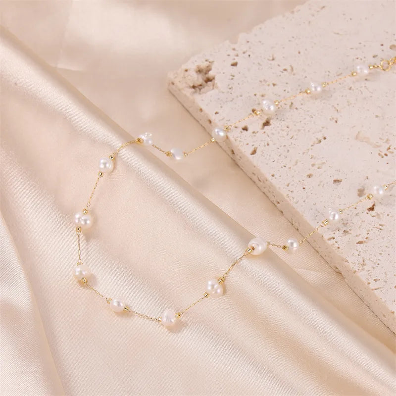 Natalia Pearl Necklace