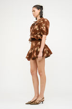 Lottie Tiered Floral Mini Skirt