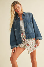 Maybell Embroidery Denim Jacket