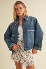 Maybell Embroidery Denim Jacket