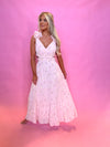 Philipe Floral Ruffle Maxi Dress