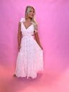 Philipe Floral Ruffle Maxi Dress