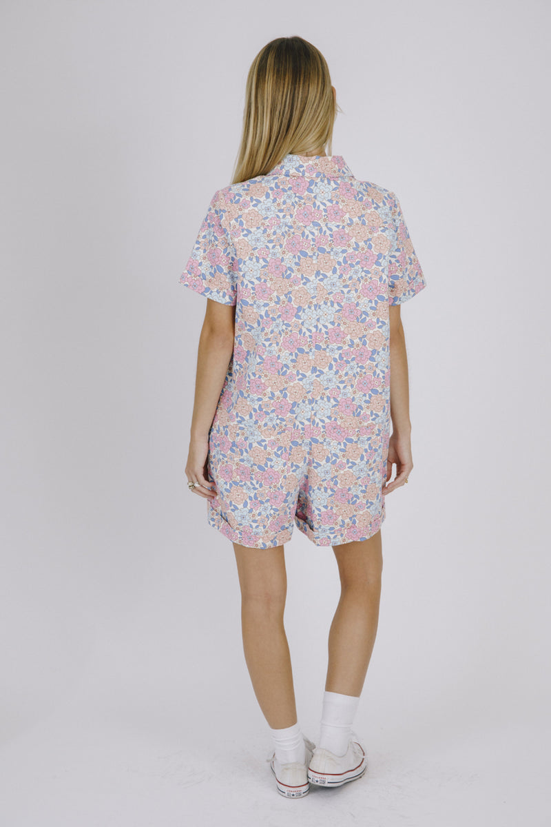 Kylie Cotton Floral Romper