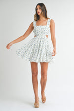 Genevieve Floral Babydoll Dress