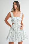 Genevieve Floral Babydoll Dress