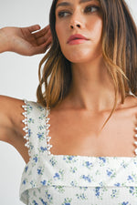 Genevieve Floral Babydoll Dress