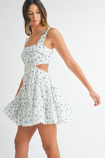 Genevieve Floral Babydoll Dress