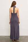 Nellie Linen Halter Maxi Dress