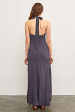 Nellie Linen Halter Maxi Dress