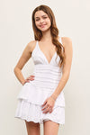Aila Tiered Mini Dress