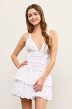 Aila Tiered Mini Dress