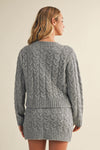 Gabrielle Cable Knit Sweater