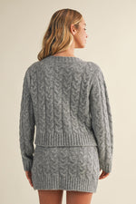 Gabrielle Cable Knit Sweater