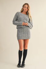 Gabrielle Cable Knit Sweater