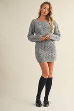 Gabrielle Cable Knit Sweater