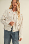 Karissa Corduroy Bomber Jacket