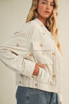 Karissa Corduroy Bomber Jacket