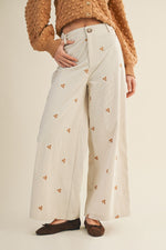 Karissa Wide Leg Corduroy Pants