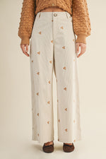 Karissa Wide Leg Corduroy Pants