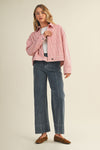 Lizzie Cotton Pin Stripe Jacket
