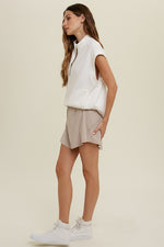 Anna Scuba Zipper Sweatshirt Vest - White