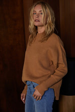 Langley Ribbed Chunky Sweater - Toffee