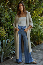 Corben Knit Maxi Cardigan Duster