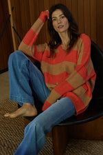 Nonny Striped Knit Sweater