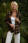 Grizzly Peak Plaid Button Down Top