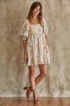 Paradiso Puff Sleeve Babydoll Dress
