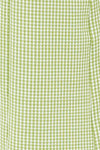 Wait Up Knit Gingham Slit Front Pants