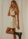 Marseille Mini Dress - Ivory