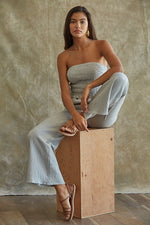 Teri Cotton Smocked Tube Top