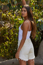 Close Call Seamless Cami Bodysuit - White