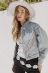 Rhinestone Cowgirl Denim Jacket