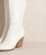Liliana Cowgirl Boots- White