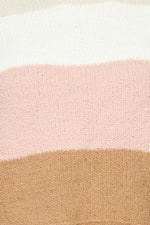 Sidelines Chenille Striped Pullover